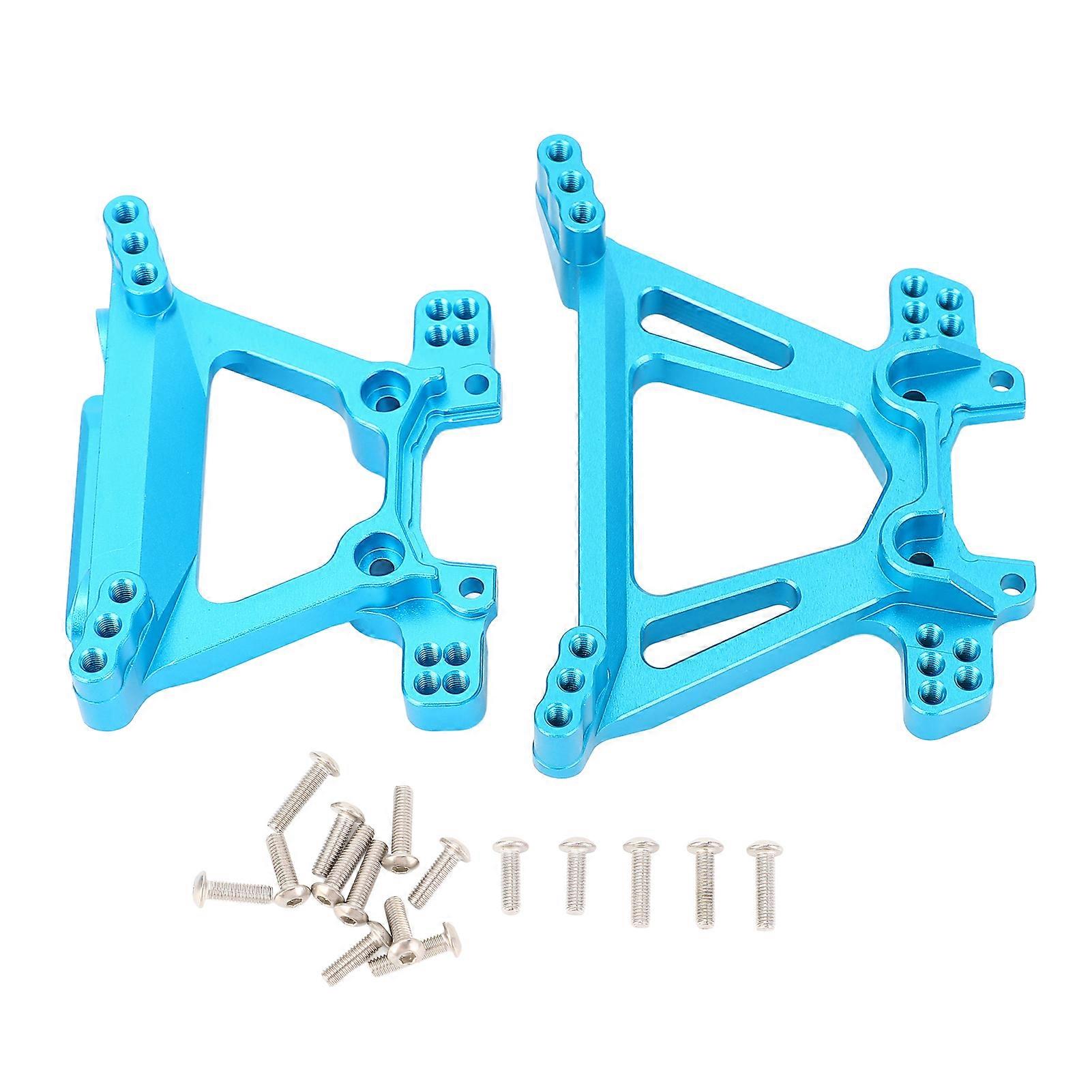 1/10 RC Front and Rear Aluminum Alloy Lightweight Absorption Shock Tower Set for BL 2S SLASH 4X4 Trucks
