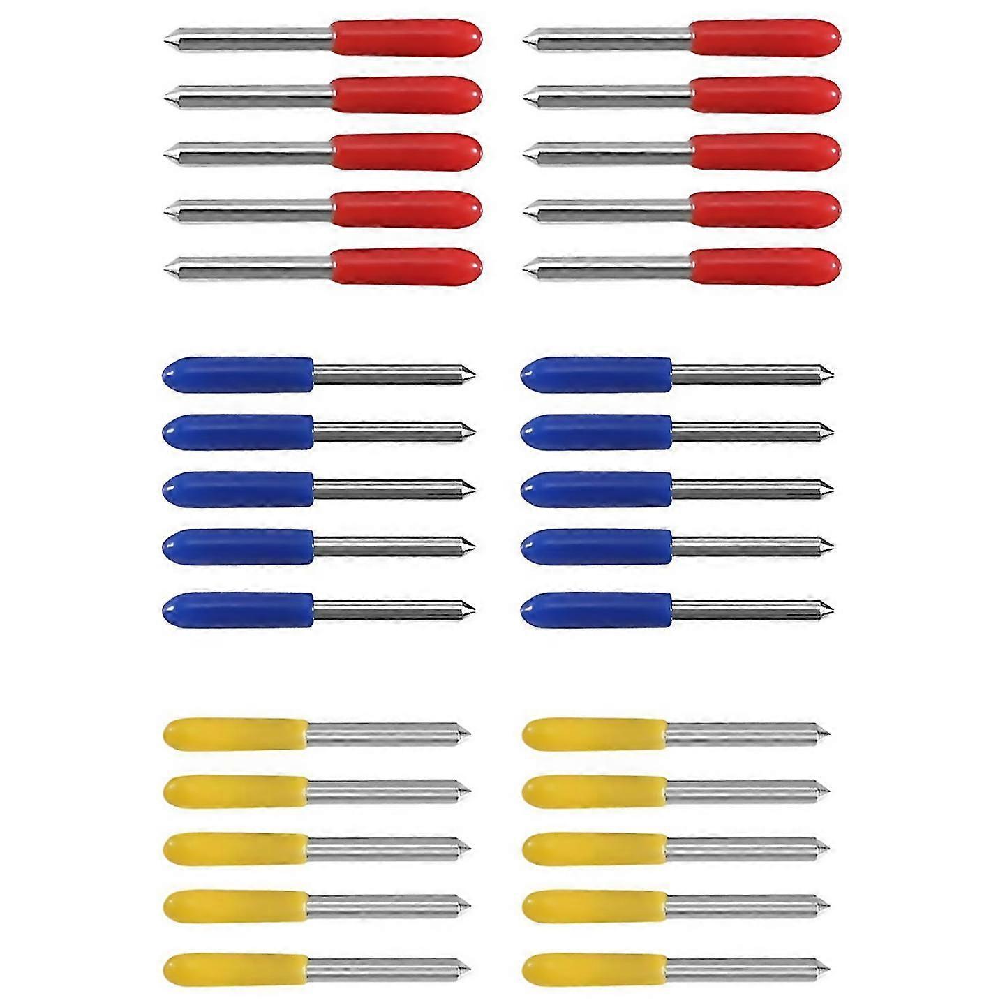 For 30pcs 30 45 60 degree roland cutting plotter cutter knife offset