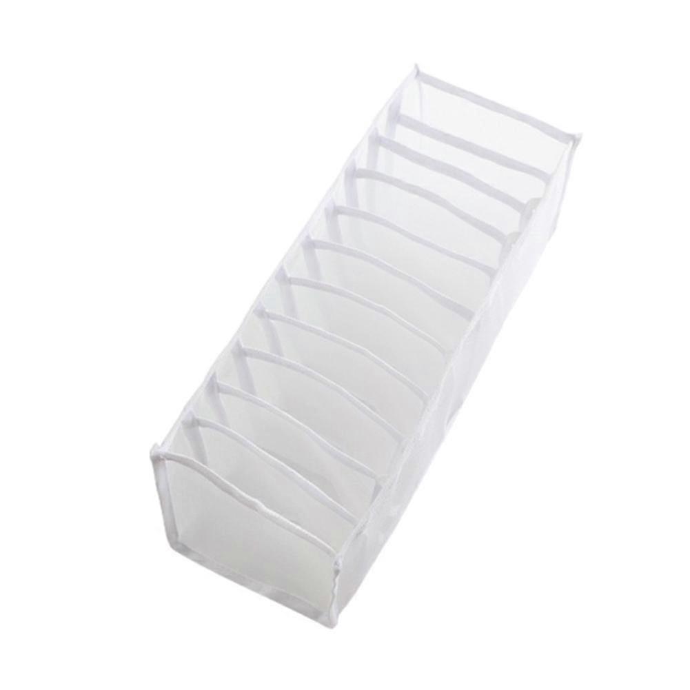 Foldable Mesh Underwear Storage Box Socks Bra Drawer Boxes Storage Wardrobe