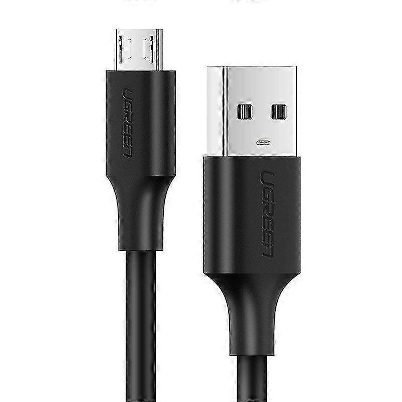 Fast Charging Micro USB Cable 2A 2m Black - Durable & High-Speed Data Sync