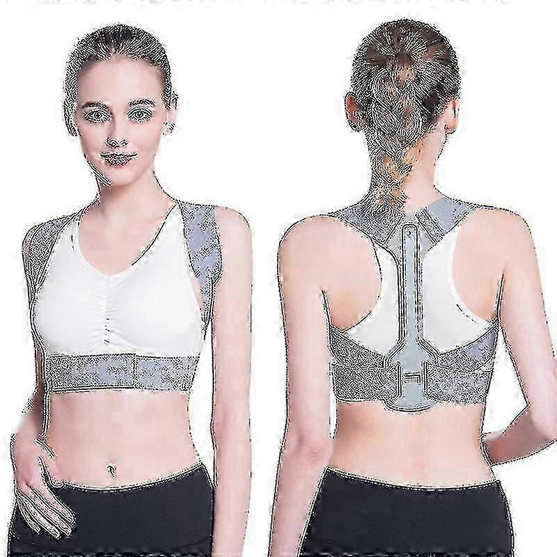 1pc Posture Corrector Sitting Posture Support Device Hunchback Corrector c