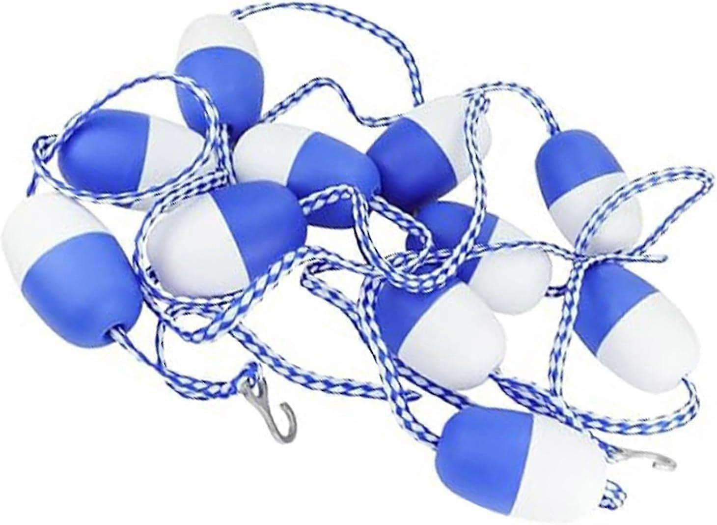 Pool lane divider with safety hooks, 15 bluewhite 15m/49.2ft