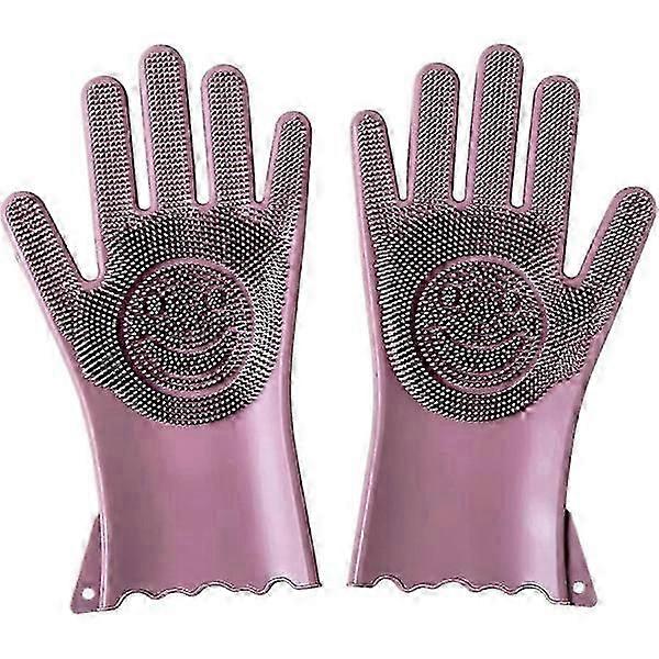 Dishwashing Gloves, Kitchen Cleaning Gloves, Reusable Multifunctional Silicone