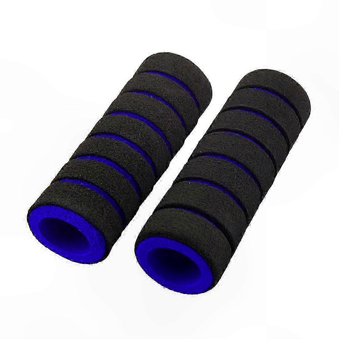 Soft Foam Non-Slip Handlebar Grips for Mountain Bikes, 4-Pack Covers