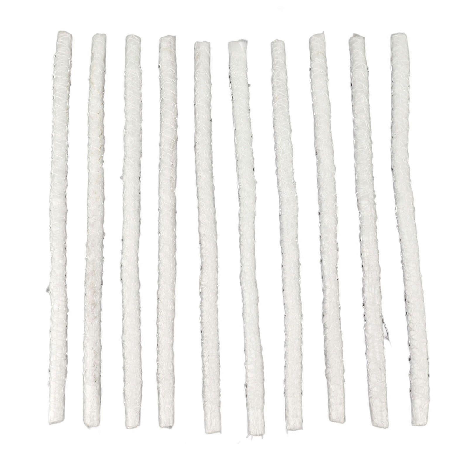 10 PCS Wicks Torch Replacement 13.78in Tiki Torch Fiberglass Wicks for Patio Lighting Garden Lights