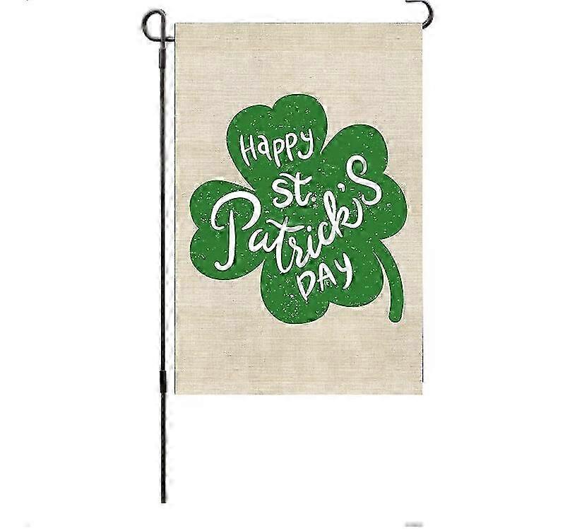 Polyester Shamrock Flag for Yard Party