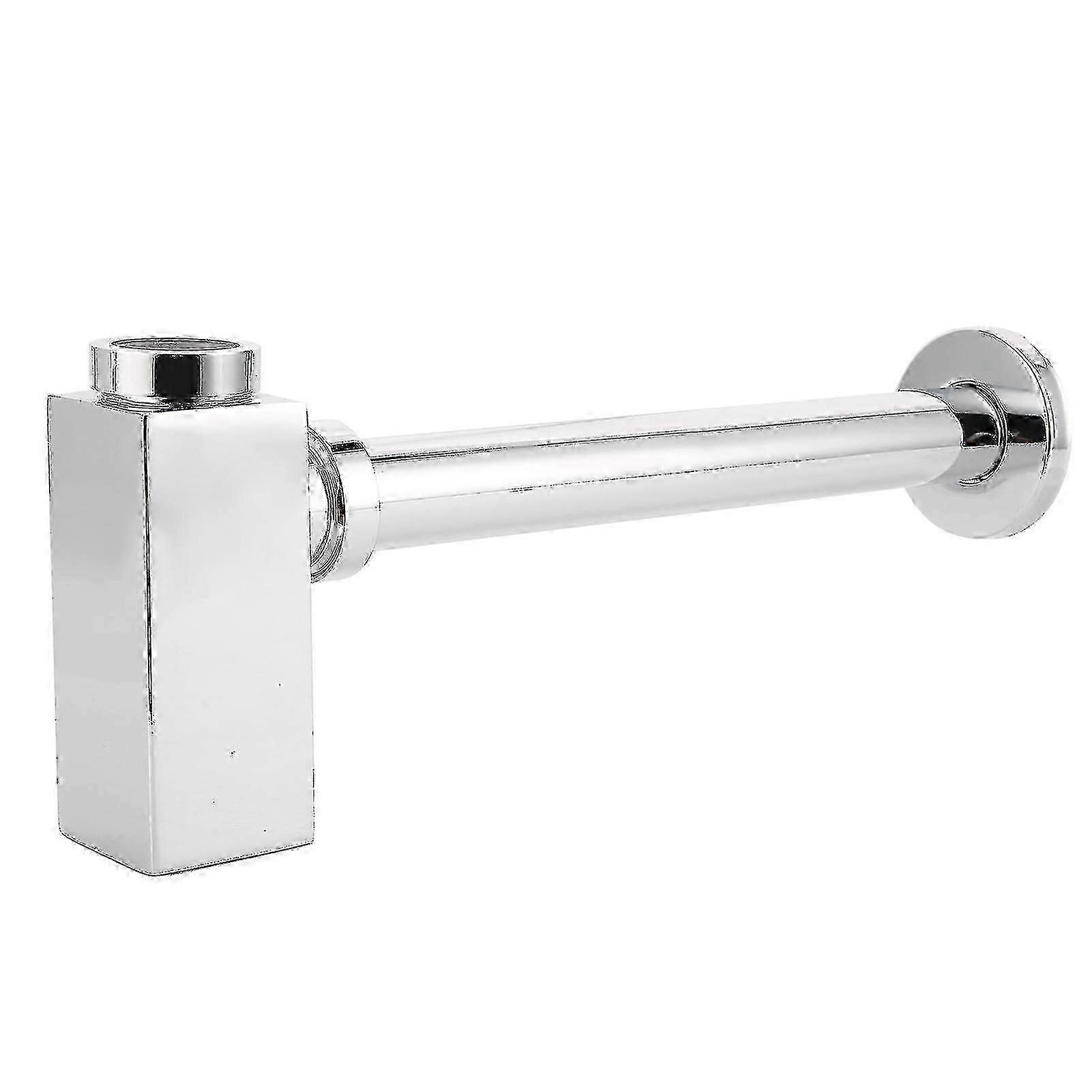 Copper Sink Waste Pipe Trap Drain Kit for Bathroom and Kitchen Syph...