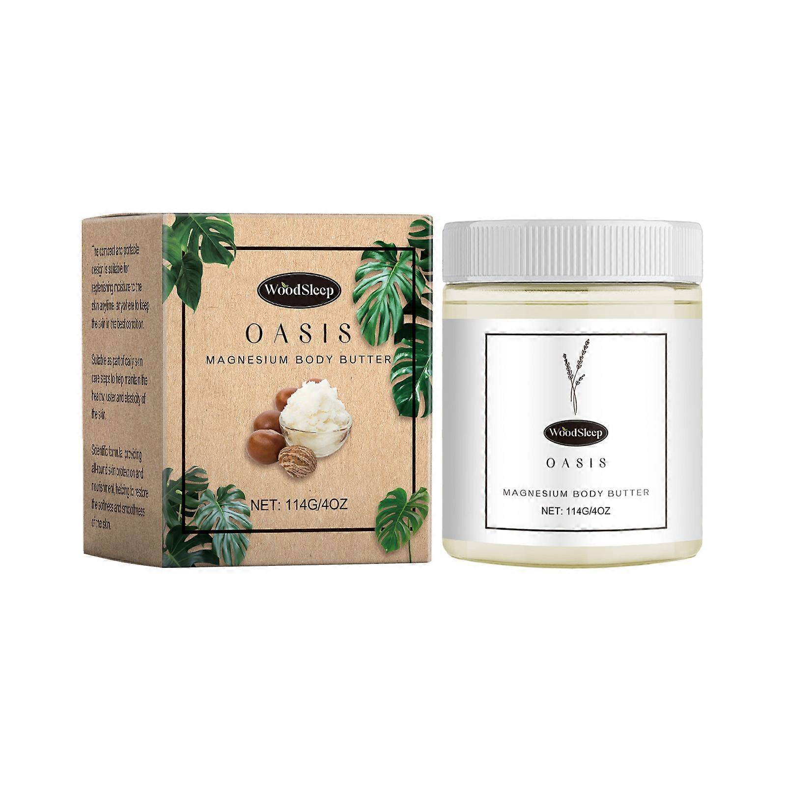 Magnesium Neuropathy Cream by WoodSleep – Deeply Moisturizes, Maintains Soft Smooth Skin, All Skin Type Friendly