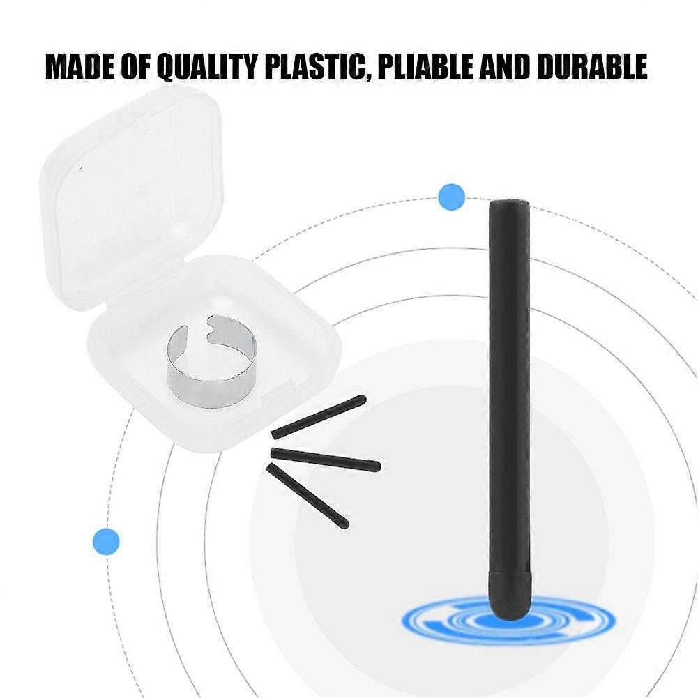 3pcs Black Touch Screen Stylus Pen Tip Refills 12x1.7mm for Micro Surface Pro4/5