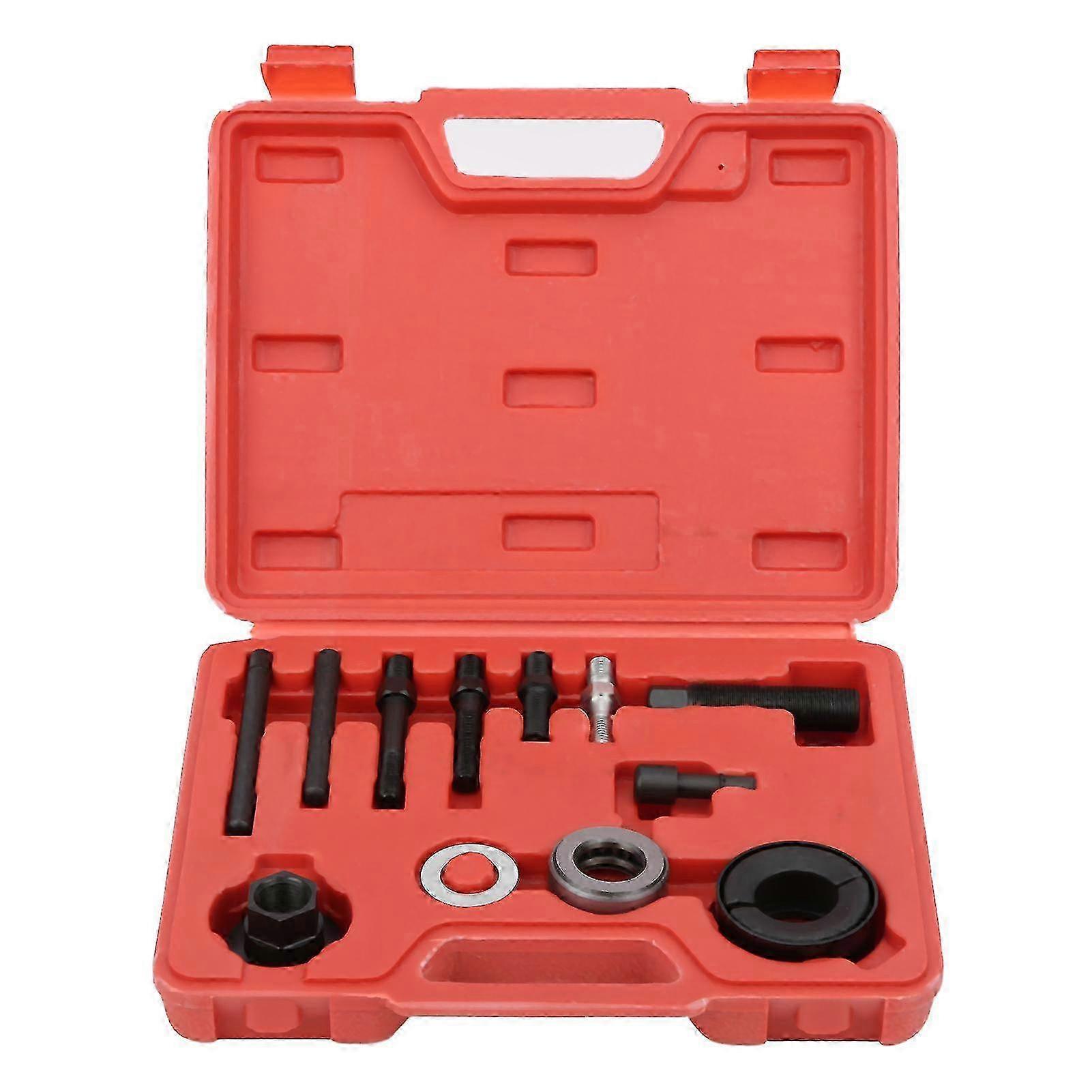 12 Piece Universal Power Steering Alternator Pulley Puller Removal and Installation Kit