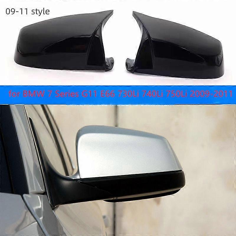 Apply Applicable to the carbon fiber cover exterior parts for modifying the horn rearview mirror shell of BMW 7 Series G11 E66 730Li 7