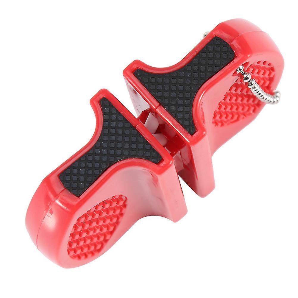 Mini Portable Knife Sharpener 7.5x5.8cm Quick Sharpen Red