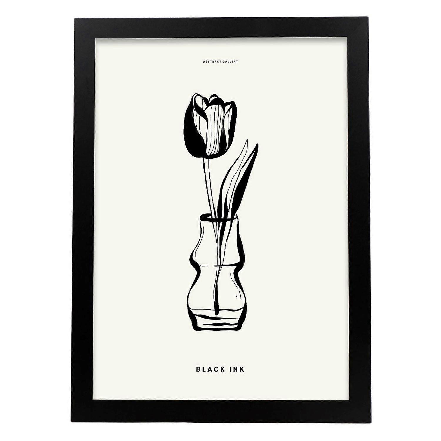 Affiche fleur de tulipe