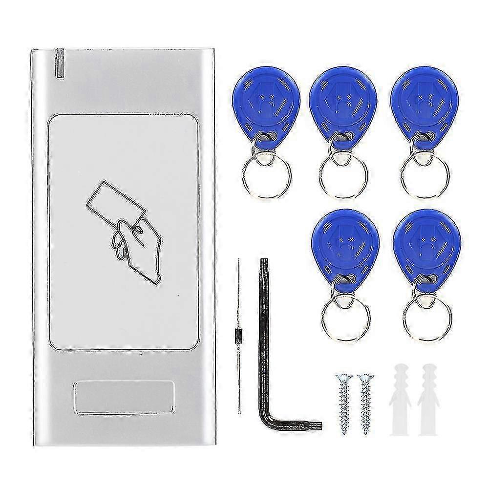 Access control metal bluetooth waterproof ip66 with 5 keychain cardsid