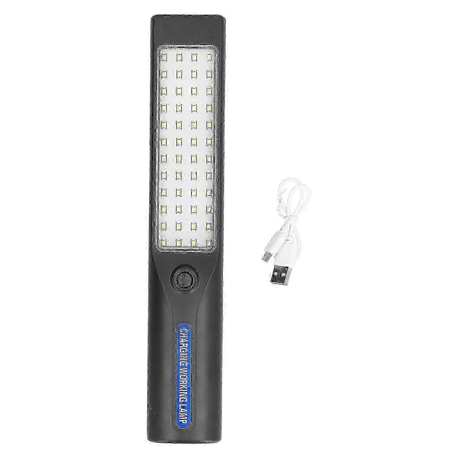 Innovative Work Light, Rechargeable COB LED Work Light, Ultra-Slim Compact Design with Magnetic Base and Hook for Hands-Free Illumination, Adjust