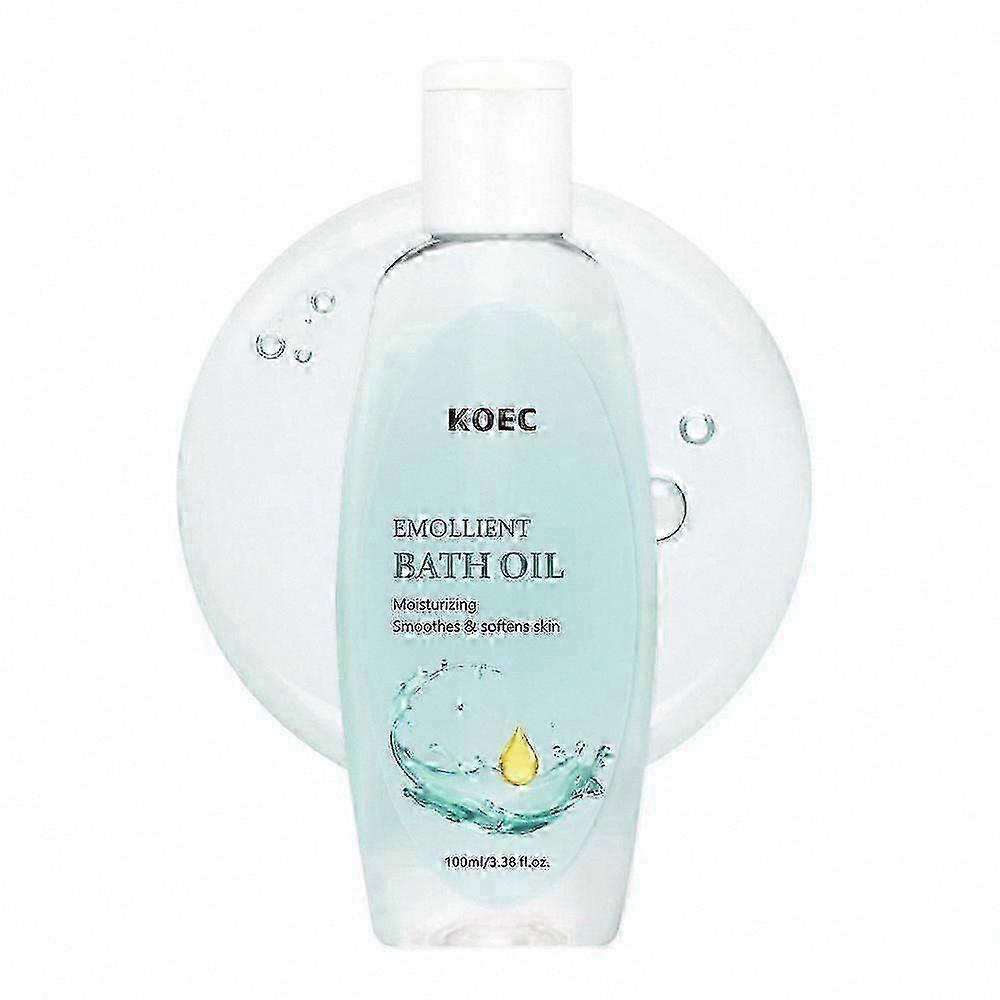Moisturizing Emollient Bath Oil for Soft Smooth Skin, 100ml