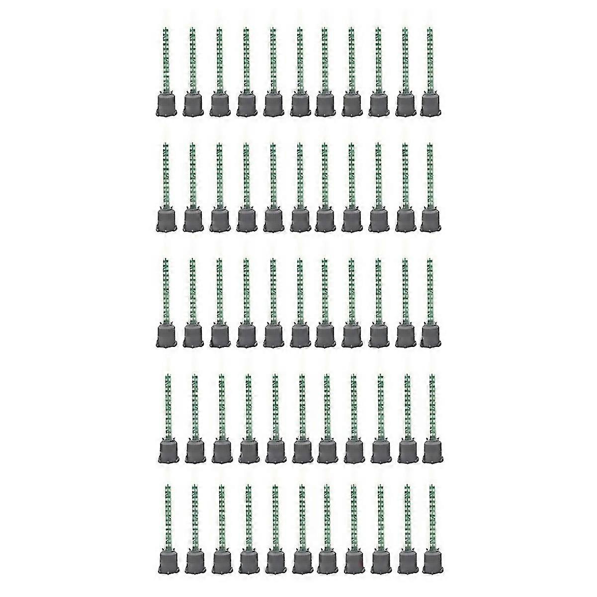 For 50pcs Epoxy Adhesive Mixing Nozzle Static Mixing Nozzle