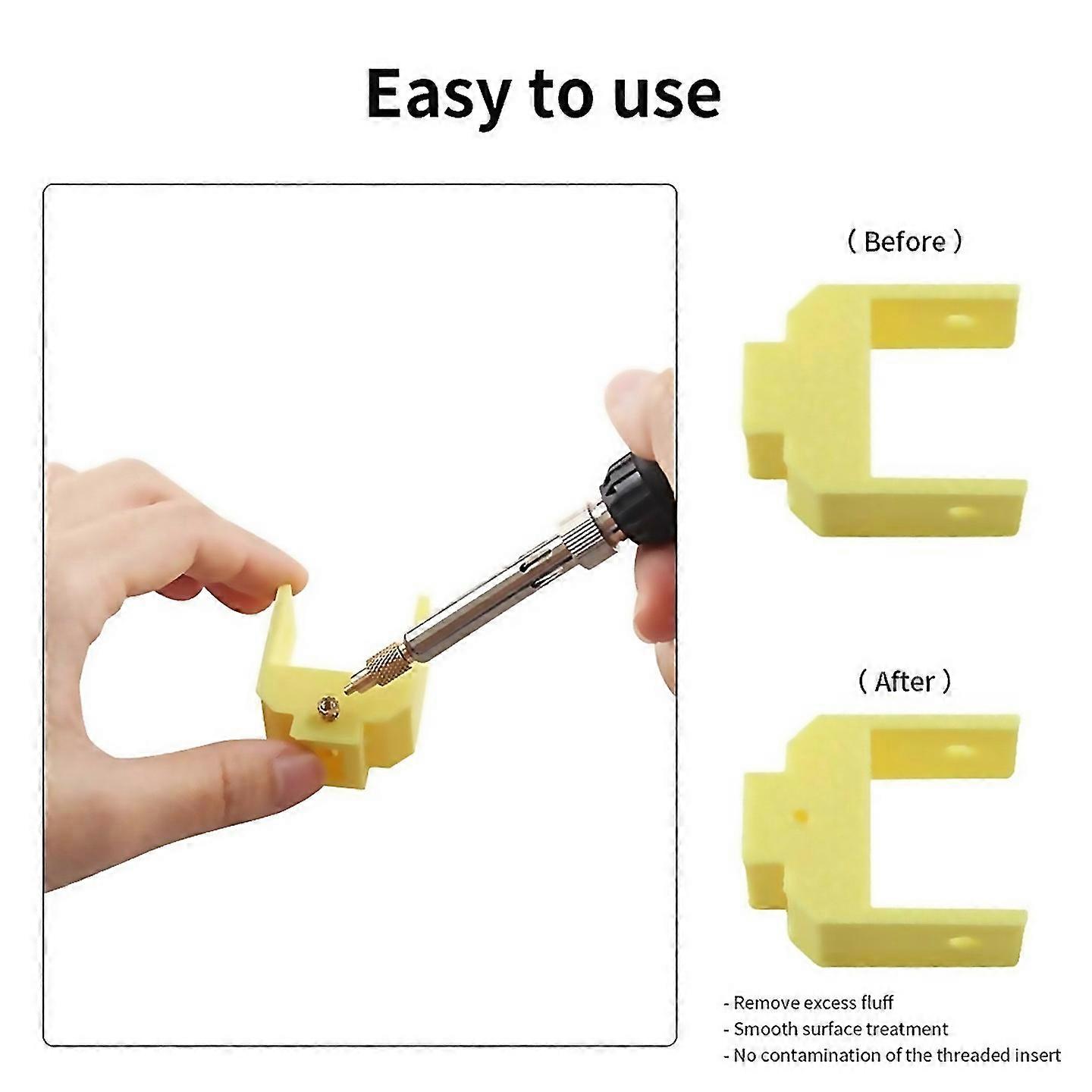For Heat Insert Nut Iron Tip Brass Hot Melt Insert Nut Insertion