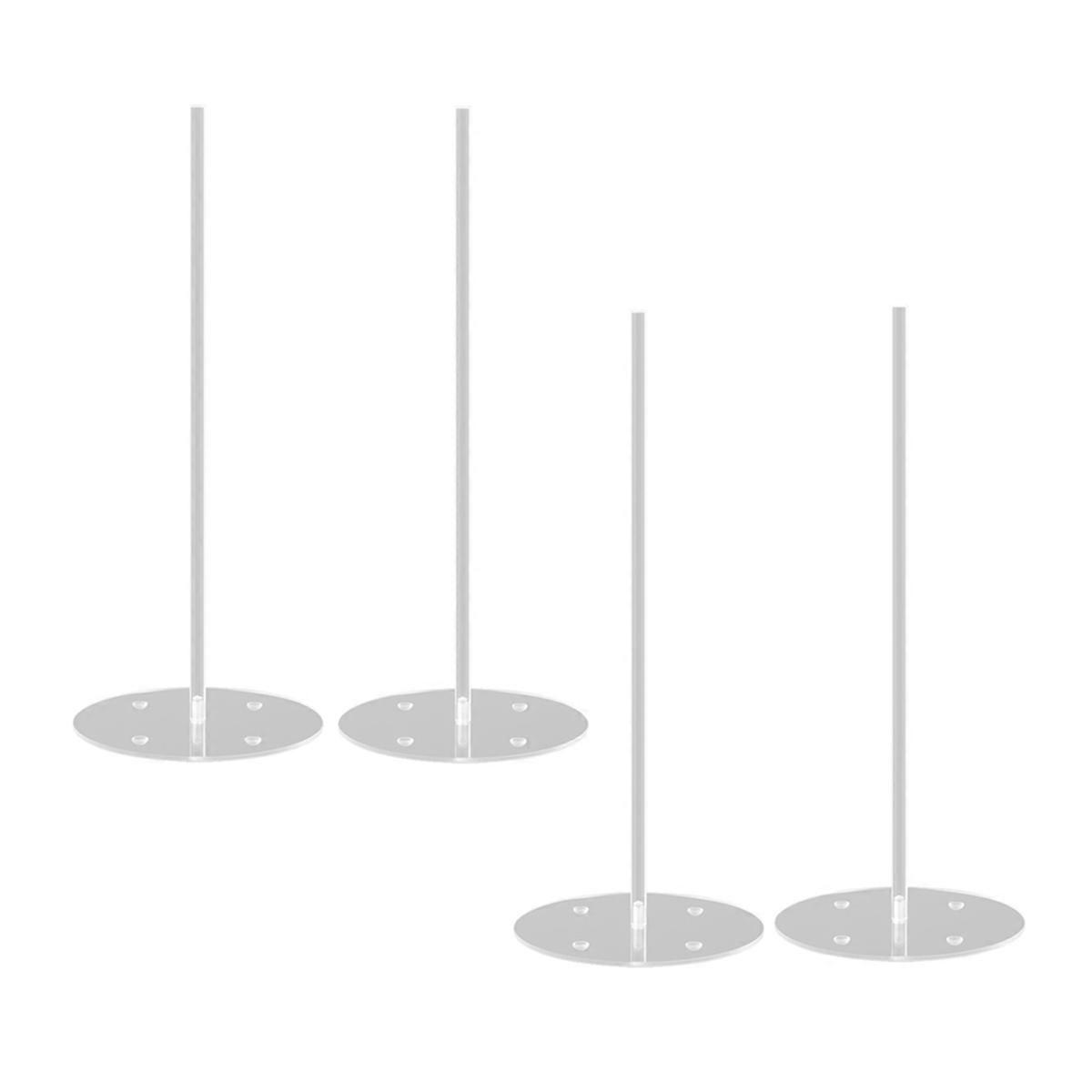 4PCS Clear Acrylic Donut Display Stand