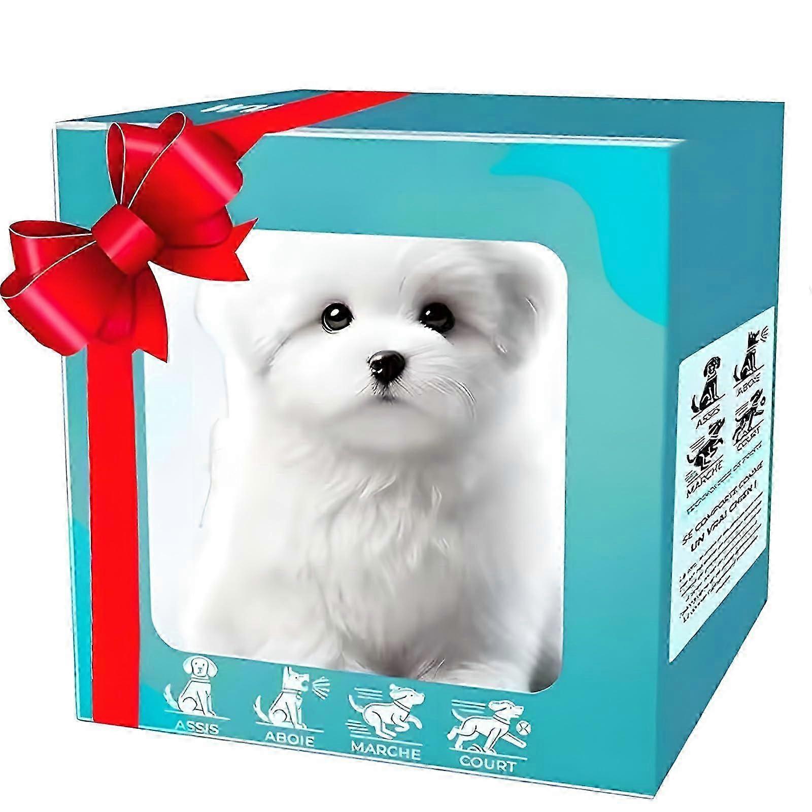 Robot Dog For Adults, Kirobot Dog, Nicoo My Realistic Robot Puppy That Behaves Like A Real Puppy Walks, Barks, Wags Tail