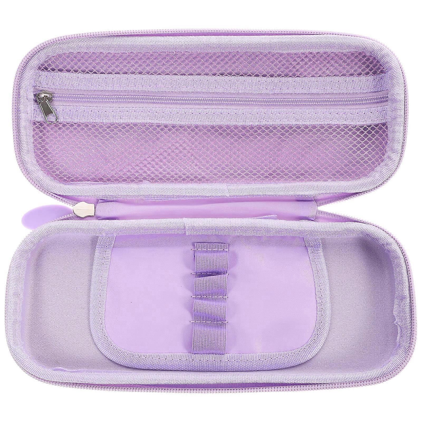 Pink Unicorn Pencil Case for Storage Use 3Pcs Multifunctional Bag