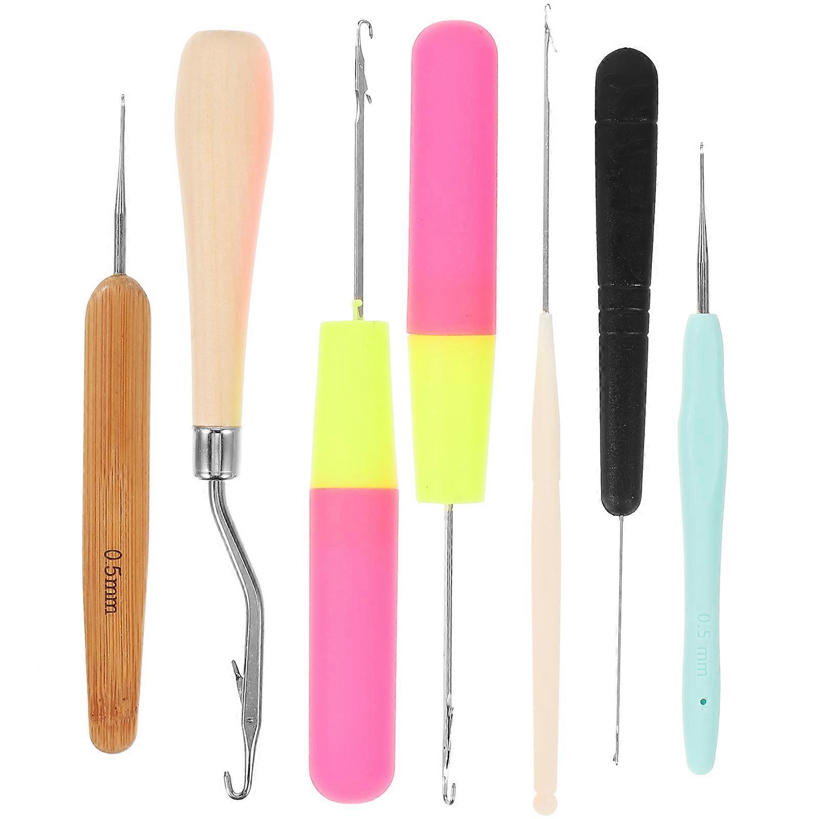 Reusable Dreadlocks Crochet Needle 35Pcs Hair Braid Tool Set