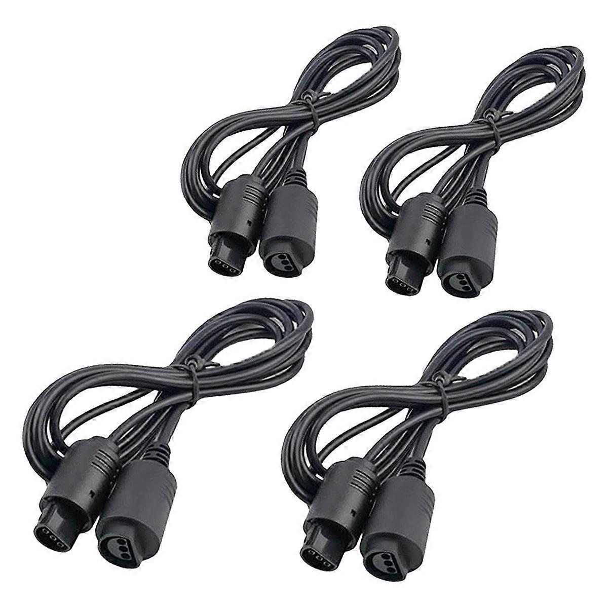 4 Pack 6Ft N64 Controller Extension Cable Cord for 64