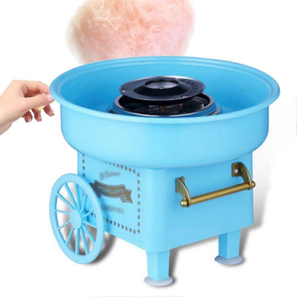 Electric Cotton Candy Maker Model C One Button Operation Professional Floss Machine Commercial Gas Powered Cart Mounted