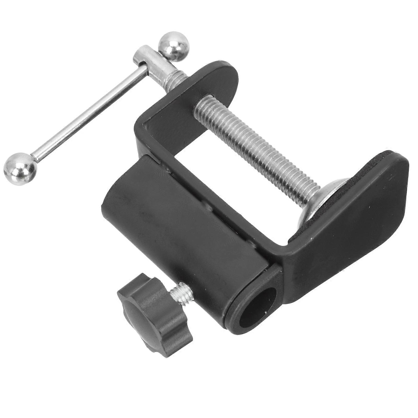 Microphone Holder Live Stand Mini Mobile Base Metal Clip Desktop Bracket Abs