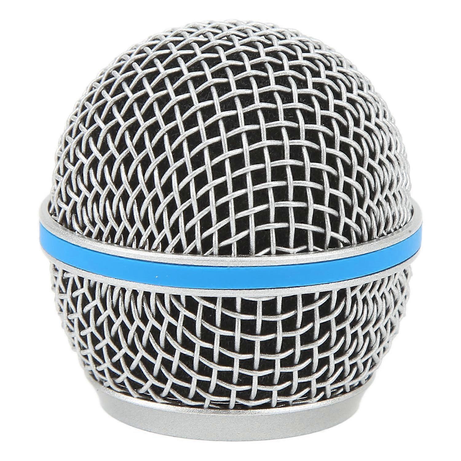 Feature:
1. Inner Foam Filter: Built in foam filter of microphone ball head mesh grill can help to r