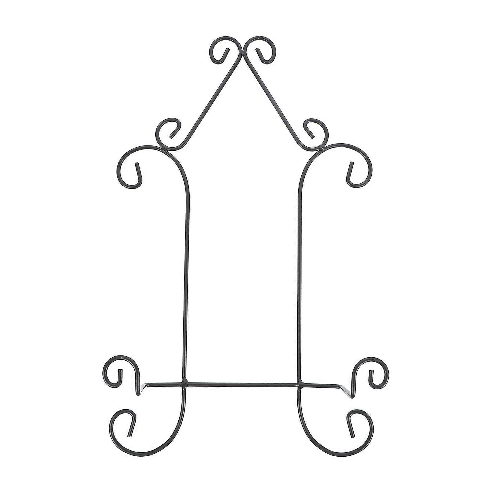 Creative Plate Stand Wall Hanger for Storage 3Sets Metal