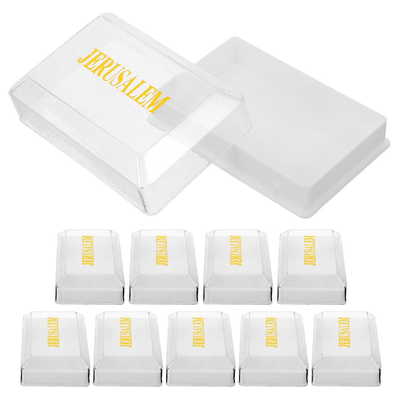 Holy Jewelry Boxes Multi Colored Plastic Storage Boxes for Storage 30Pcs