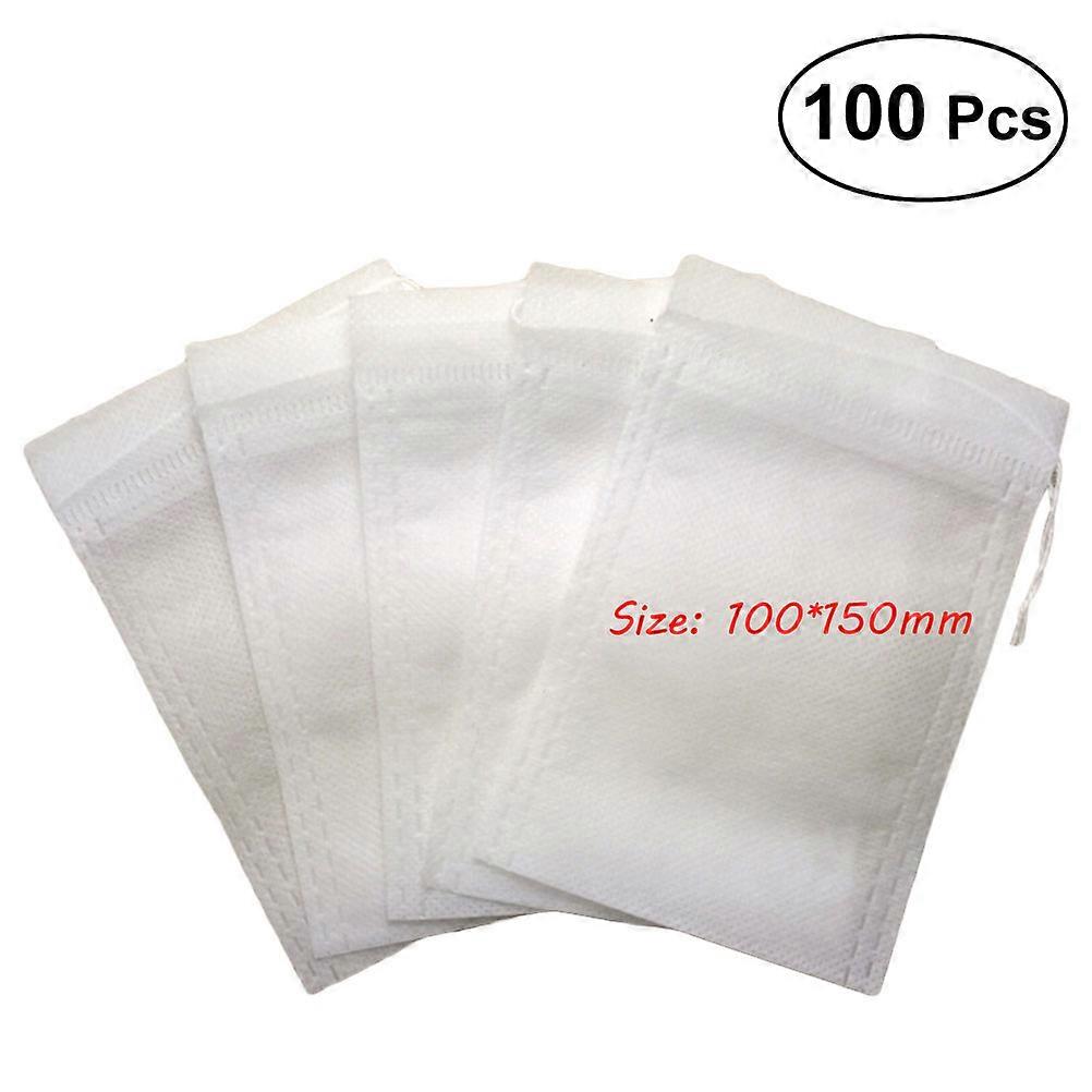 Drawstring Tea Filter Bags White Empty Bag for Loose Leaf Tea 400Pcs