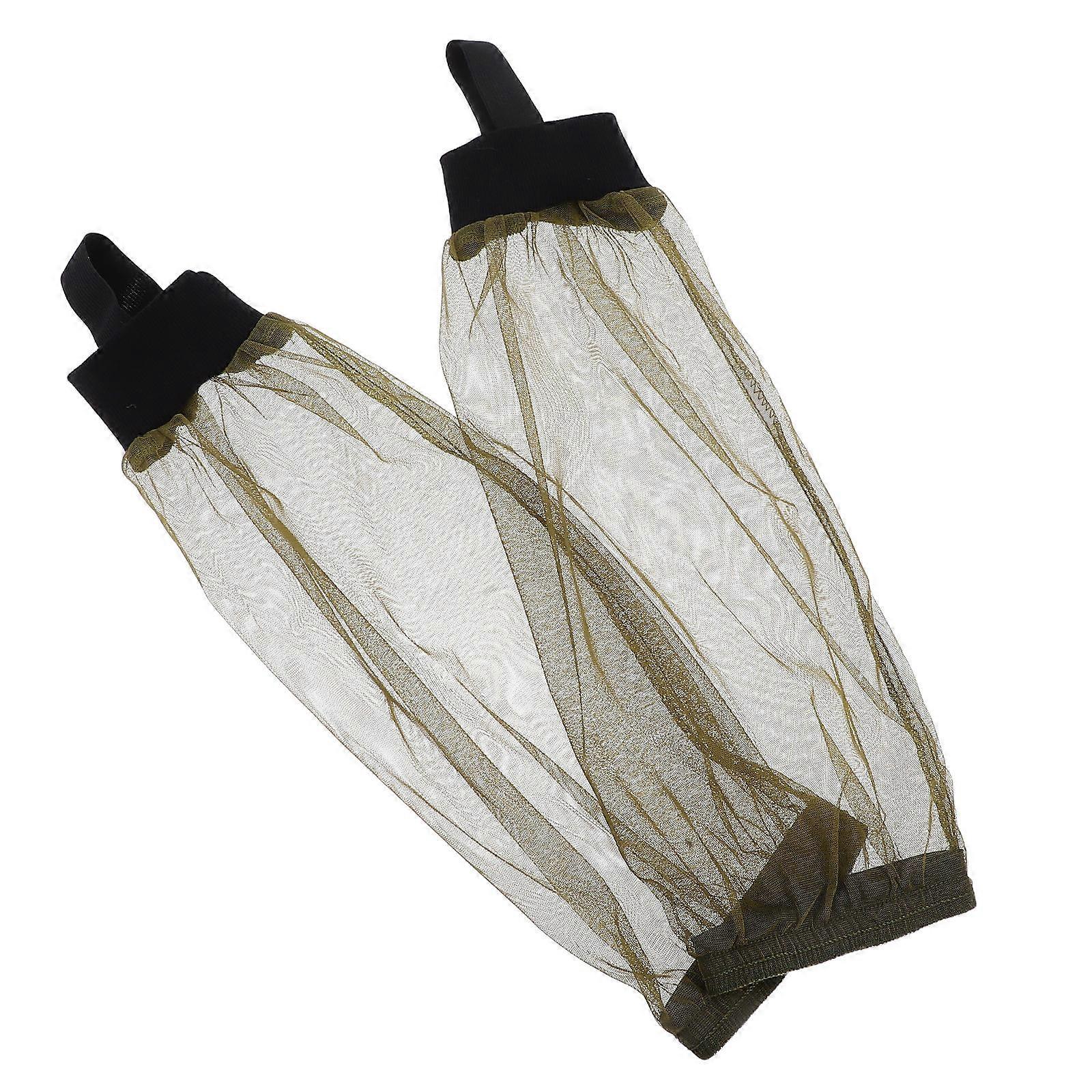 Green Mesh Net Pants for Outdoor Activities Traveling Camping Fishing 1 Pair