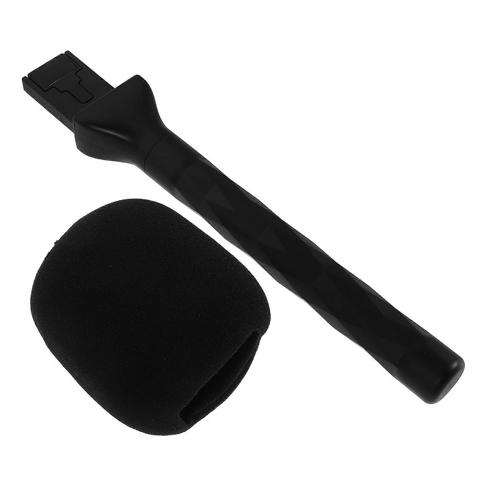 Wireless Interview Microphone Handle Adapter for Outdoor Use 5Pcs Pack