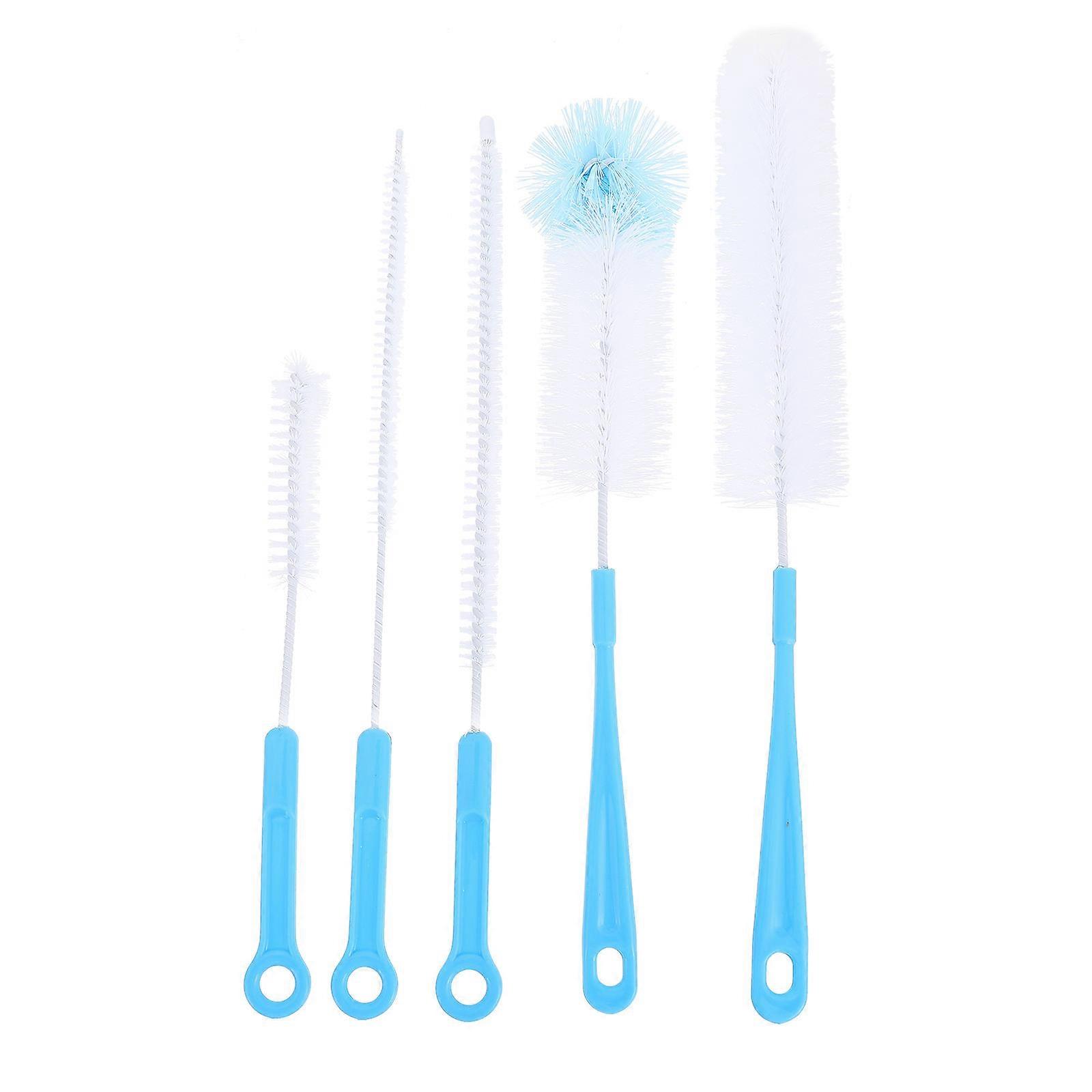 Bottle Brush Milk Bottle Brushes for Practical Cleaning 5Pcs Set