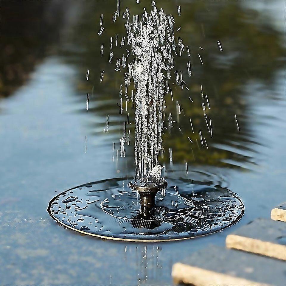 For Outdoor Pool Waterview Flow Water Floating Solar Fountain