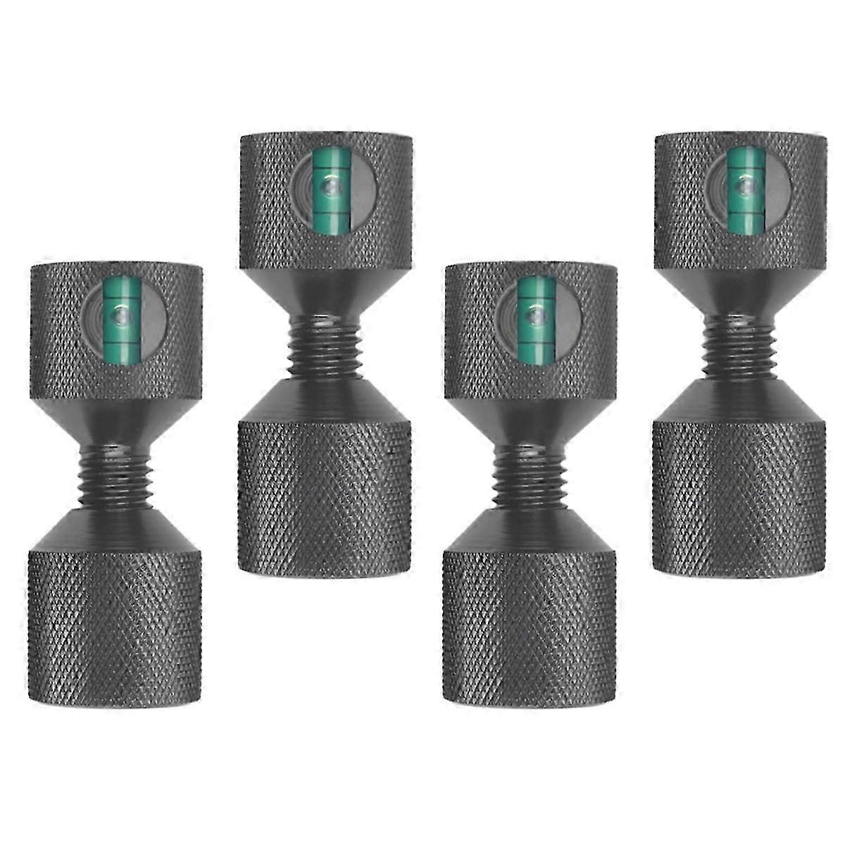 4pcs 1-1/8Inch Aluminum Flange Alignment Two-Hole Pin,Two Hole Gradient Positioning Pin Locating Pi