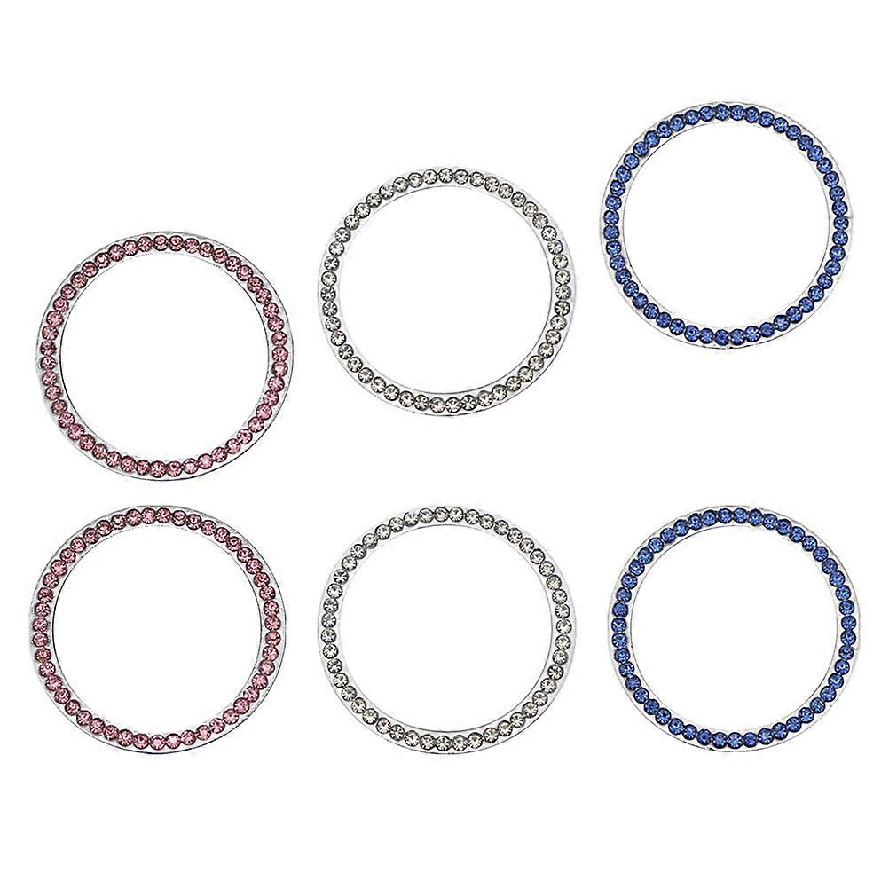 Rhinestone Tire Dust Cap for Car Stem Caps 12Pcs Assorted Colors