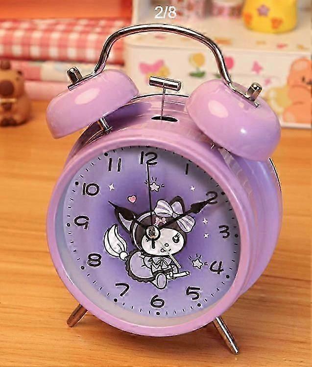 Sovrum väckarklocka, tecknad väckarklocka, student heminredning skrivbordsklocka