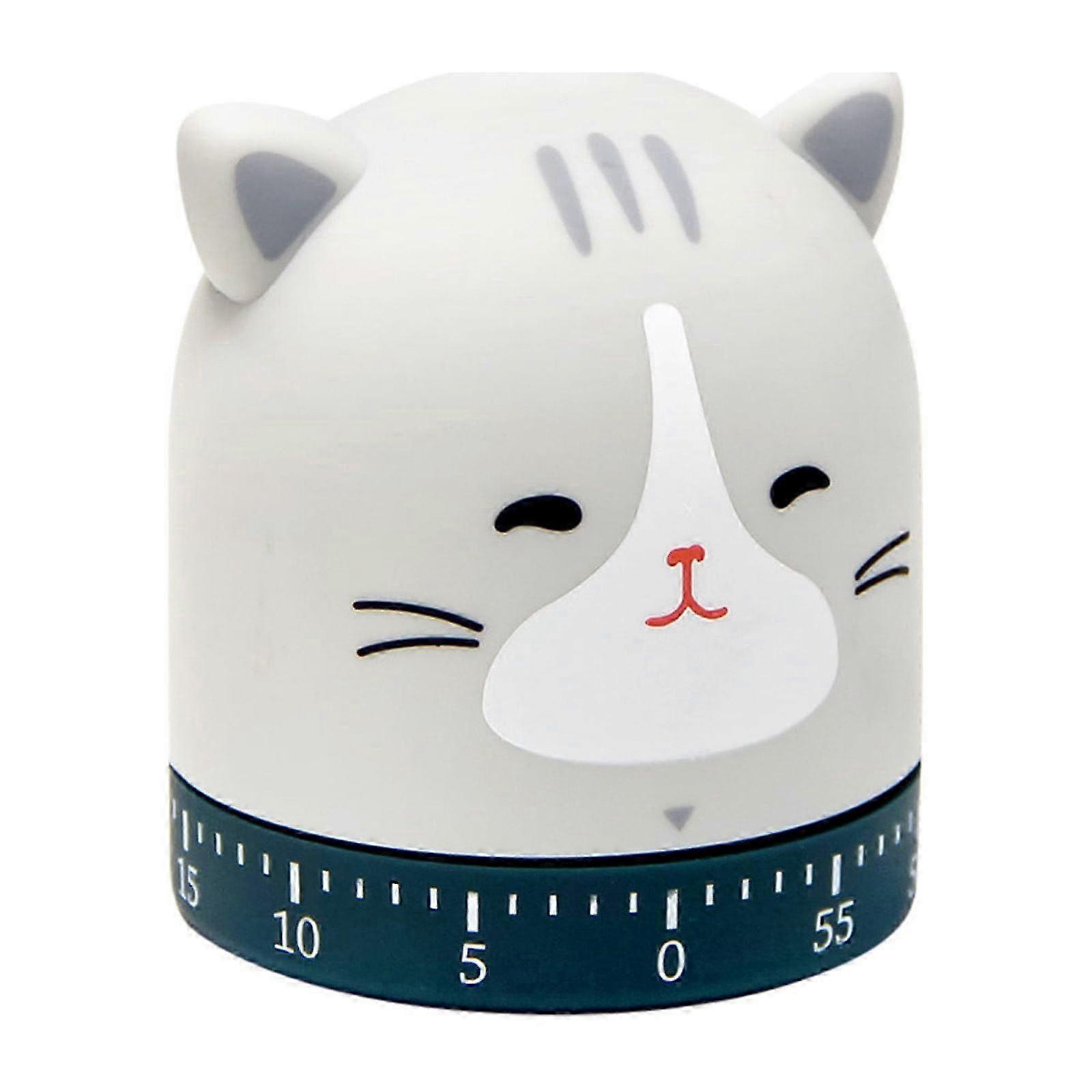 WRXMIJNHGSA Timer Animal Shaped Mechanical Wind Up 60 Minutes Timer 360 Rotating Cute Animals For Children Baking and Boiling Egg 26s