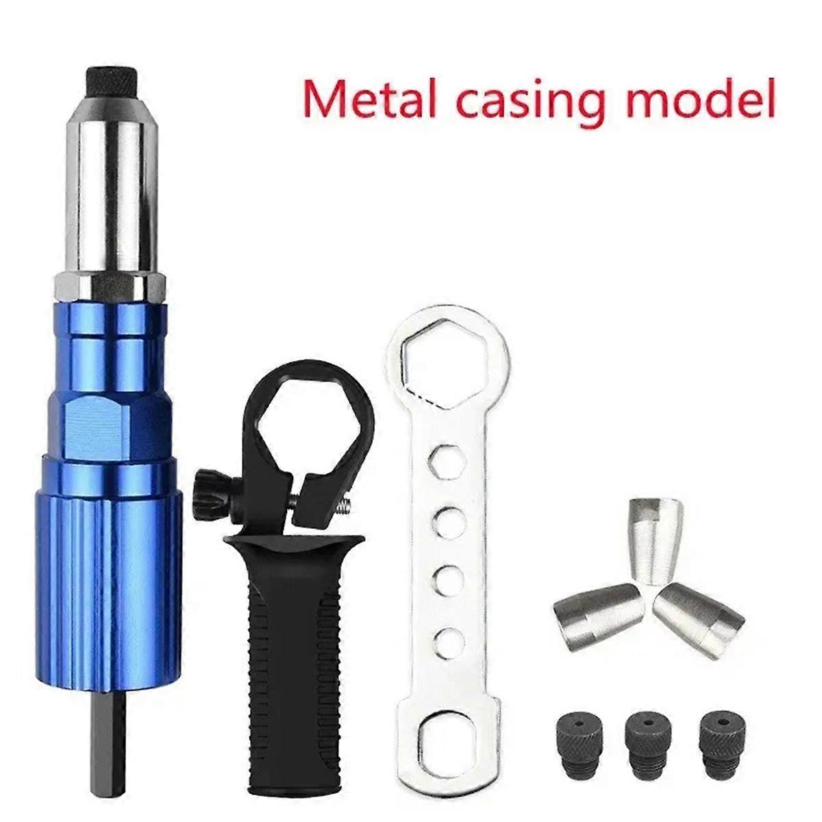 Electric Rivet for 2.4mm-4.8mm Rivets, Cordless Nut Insert Power Tool