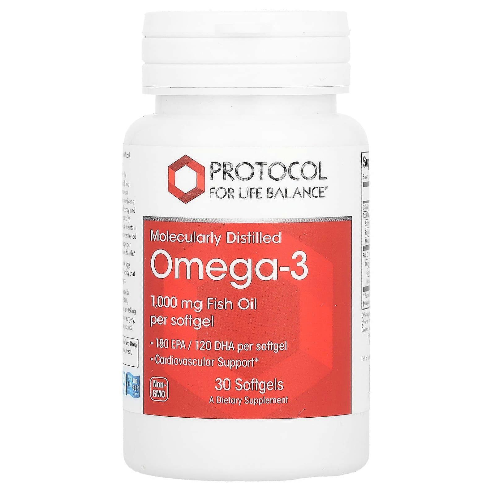 Omega-3, 1,000 mg, 30 Softgels