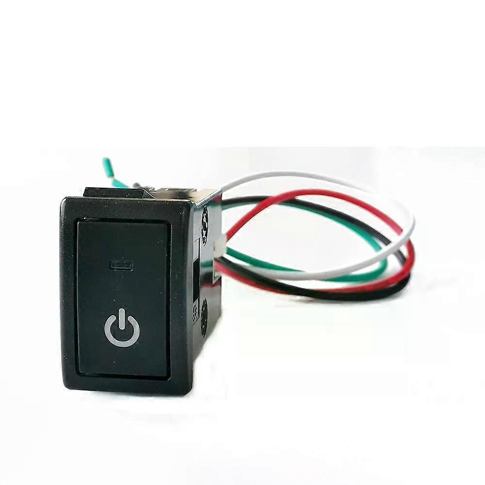 Fit For Suzuki JIMNY LANDY Accessories Power LED Fog Lamp Spotlight Radar Fan Mirror heating Button Switch With Wire