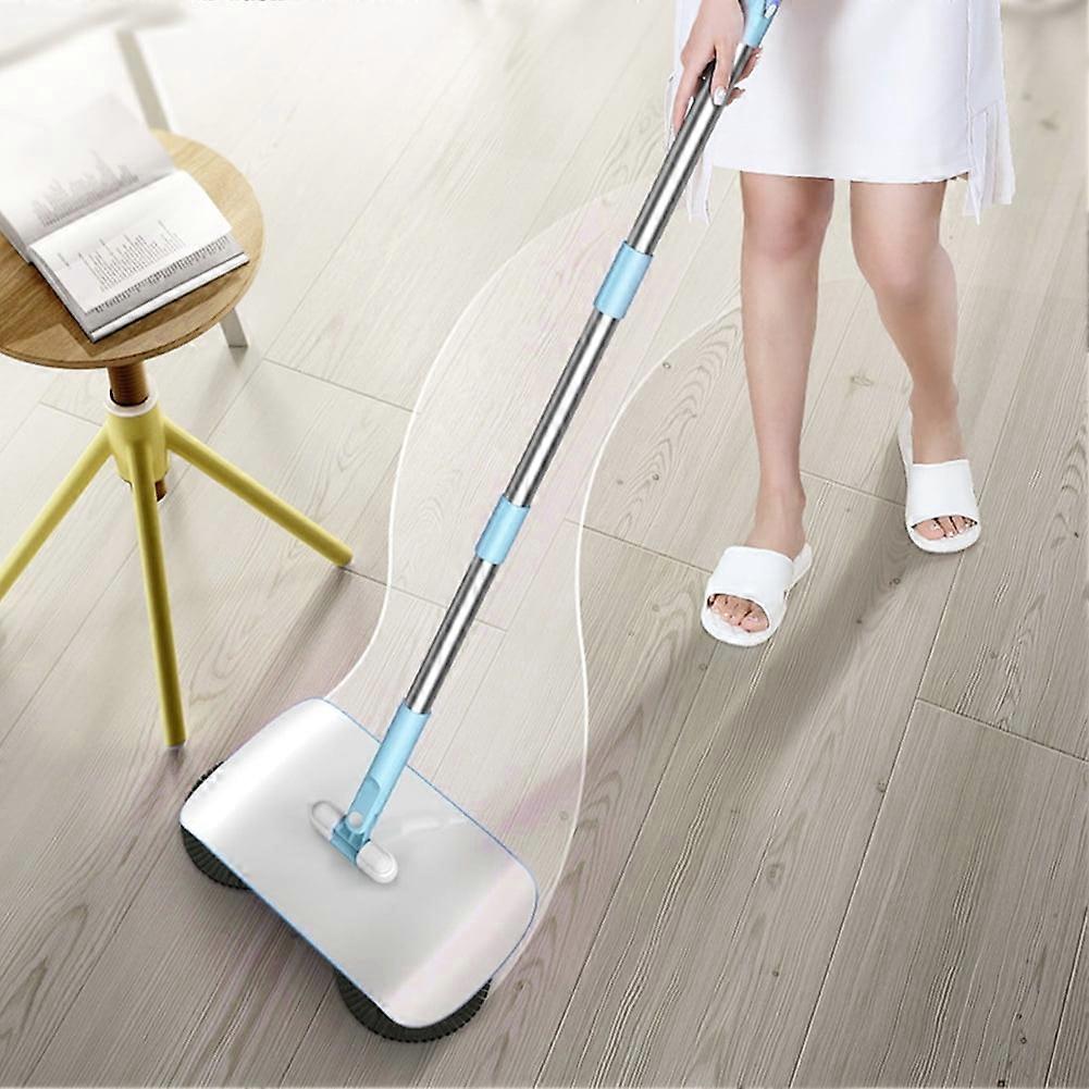 OTVIAP Hand Push Automatic Sweeper Household Hand Push Sweeper Sweeping Machine Mop Broom Dustpan Floor Cleaning Tools