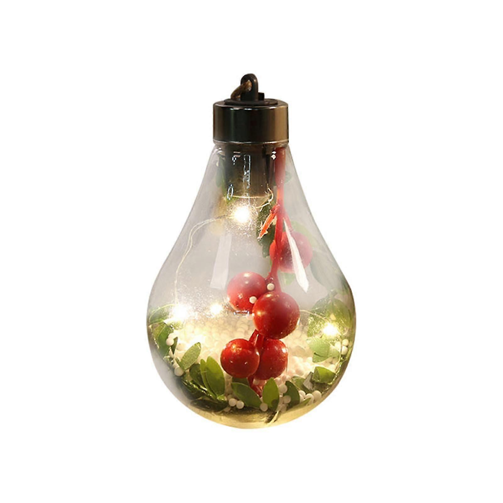 christmas tree Multi-color C Christmas LED Transparent Christmas Christmas Tree Pendant Glowing