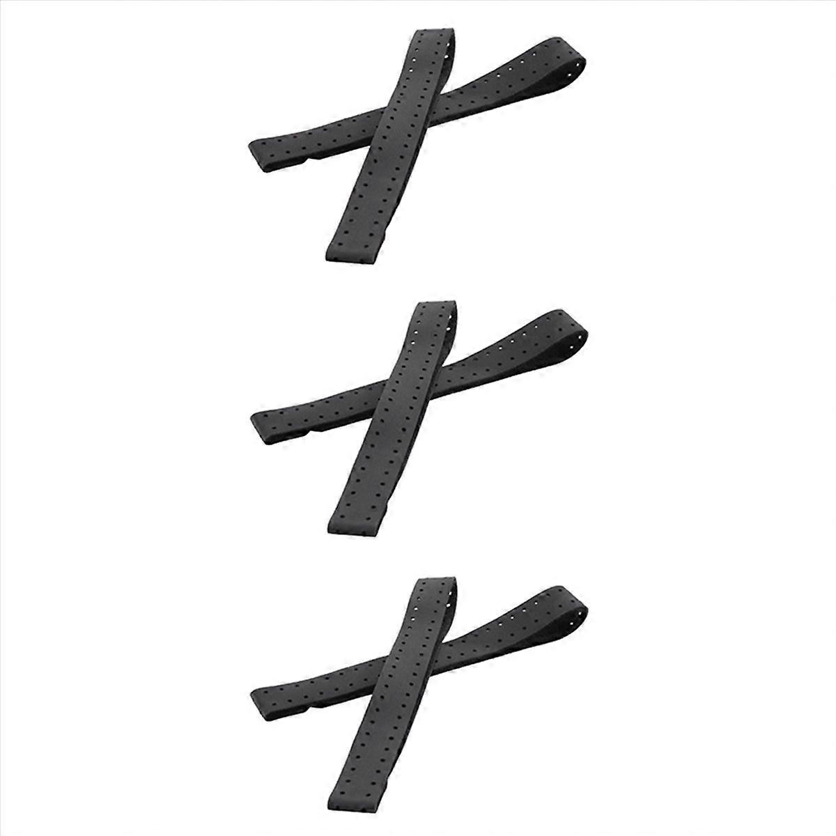 2Pcs Adjustable and Breathable Replacement Armband (Black)