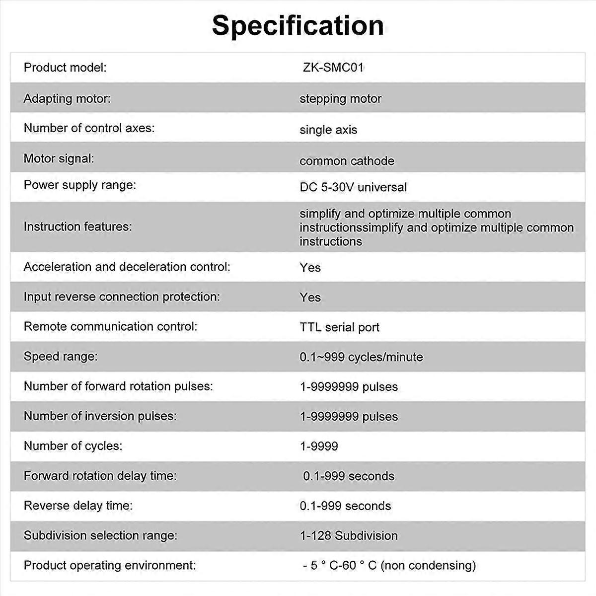 DC 5-30V CNC Stepper Motor Controller,Adjustable Stepper Motor Module