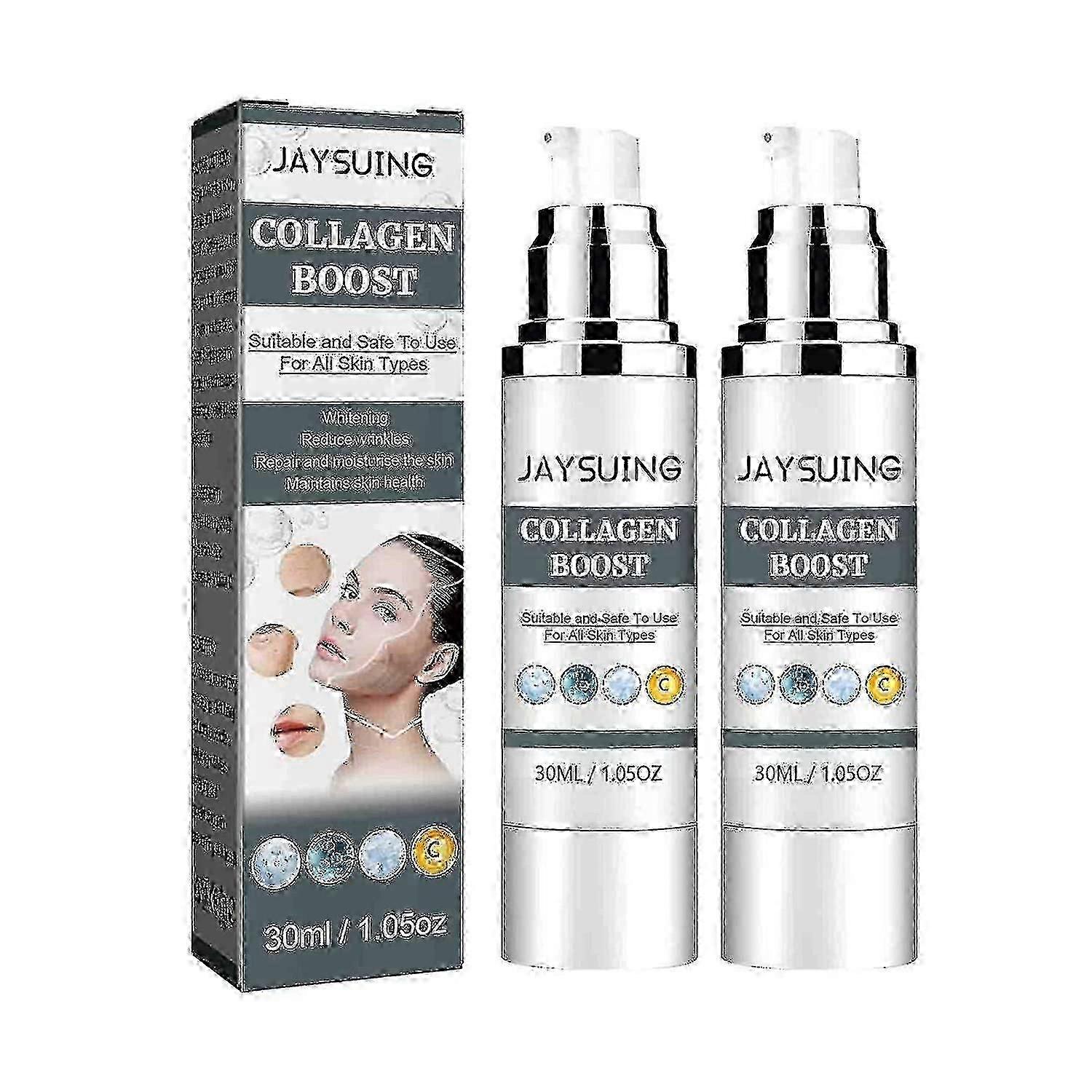 Jaysuing Collagen Anti-aging Serums, Wrinkle Removing And Whitening Essence, Locks In Moisture, Eliminates Wrinkles, Brightens Skin (3pc) Tw