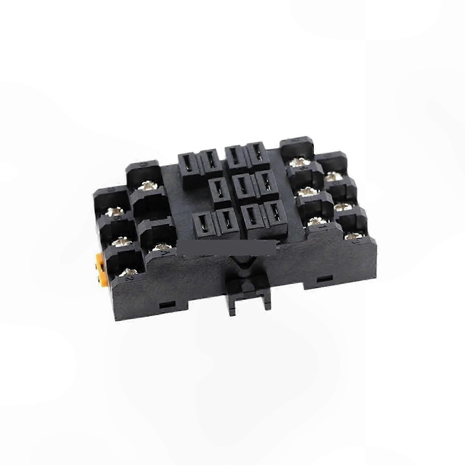 40A Relay Base Socket for 3Z Relay DIN Rail Mount Power Rail Installation Adapter